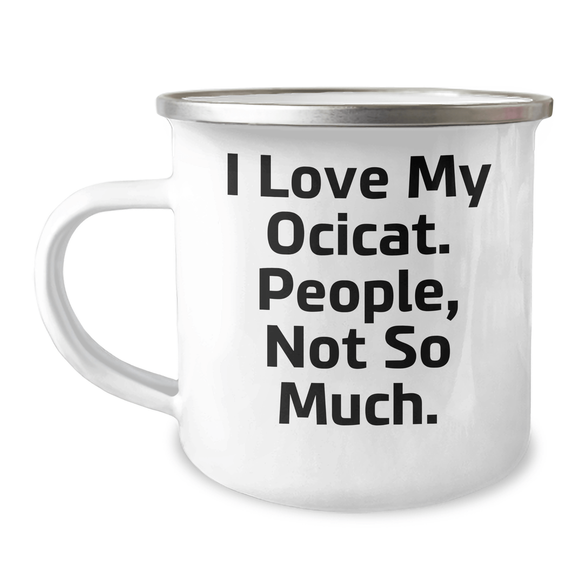 Ocicat Enthusiasts' Funny Camping Mug Gifts from Friends for Father's Day - Victory Thru Vision 