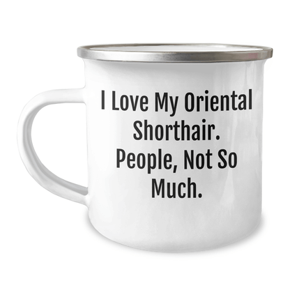 Oriental Shorthair Cat Lovers Funny Graduation Gifts from Friends for Men Women Family - Victory Thru Vision