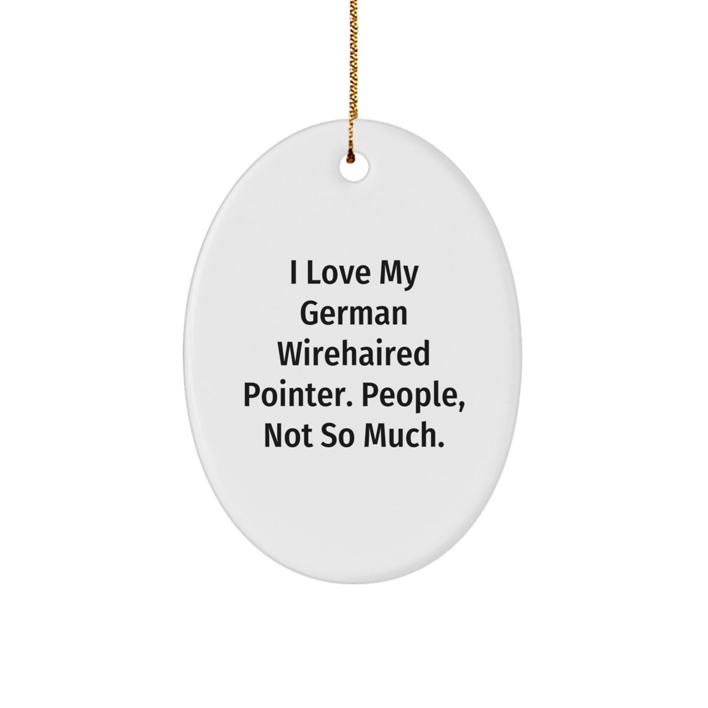 Funny German Wirehaired Pointer Dog Lover Gifts from Family for Christmas - Image 1