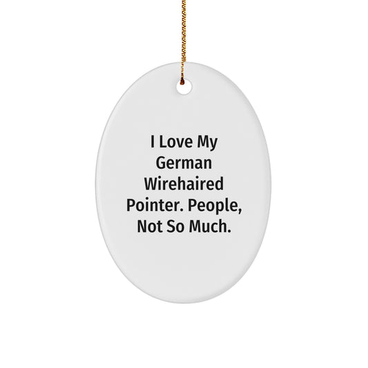 Funny German Wirehaired Pointer Dog Lover Gifts from Family for Christmas - Image 1