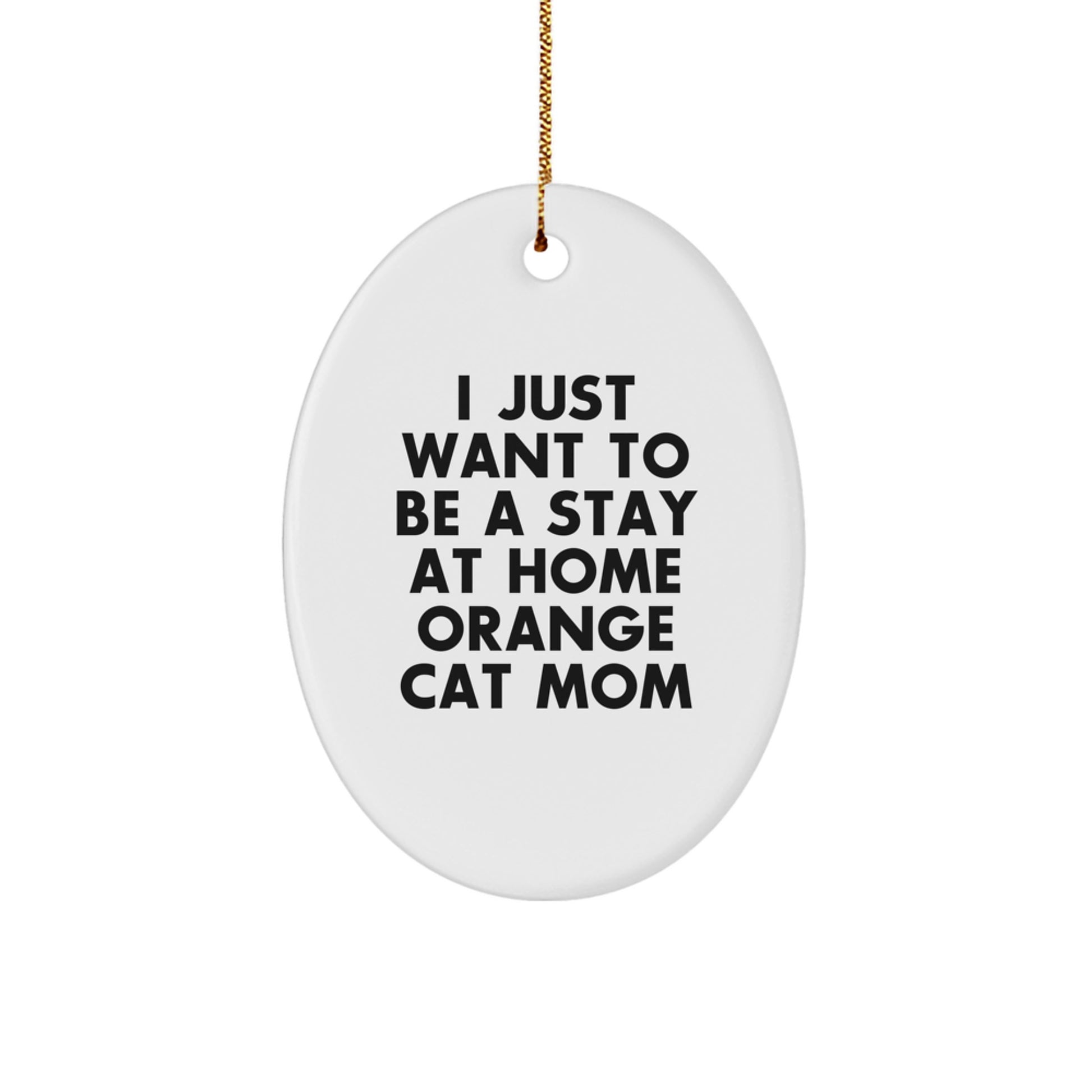 Funny Orange Cat Gifts for Orange Cat Mom Christmas Unique Gifts from Friends - Image 1