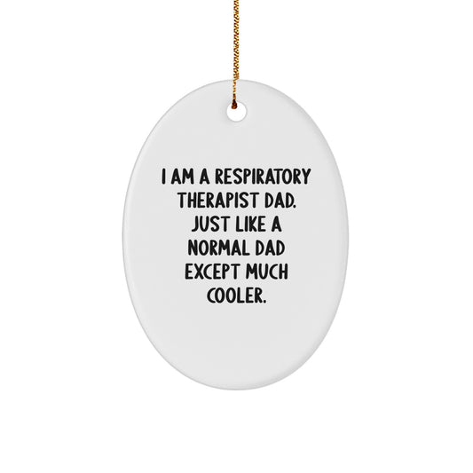 Funny Respiratory Therapist Dad Gifts from Family for Respiratory Therapist Men on Christmas Unique Gifts Day - Image 1