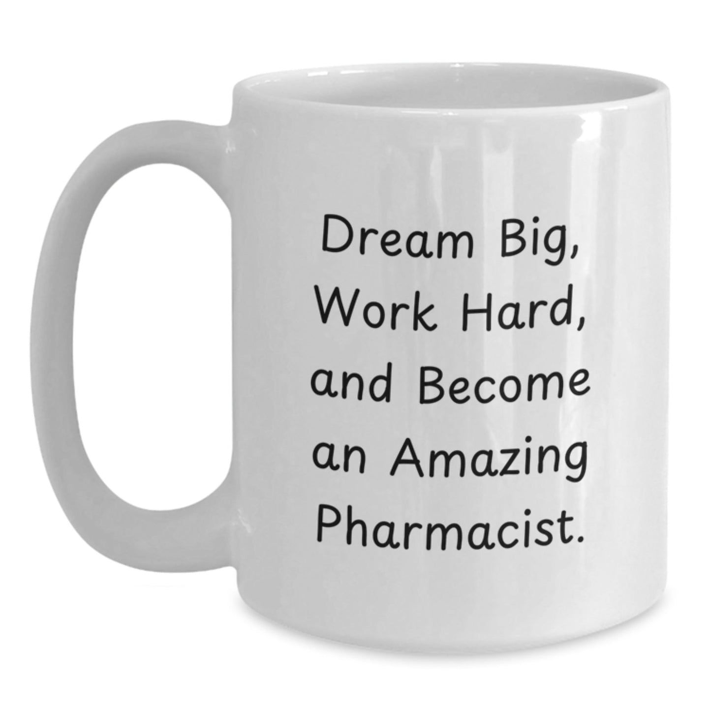 Pharmacist Gift Ideas Funny Quote White Coffee Mug Gifts from Friends for Birthday - Victory Thru Vision