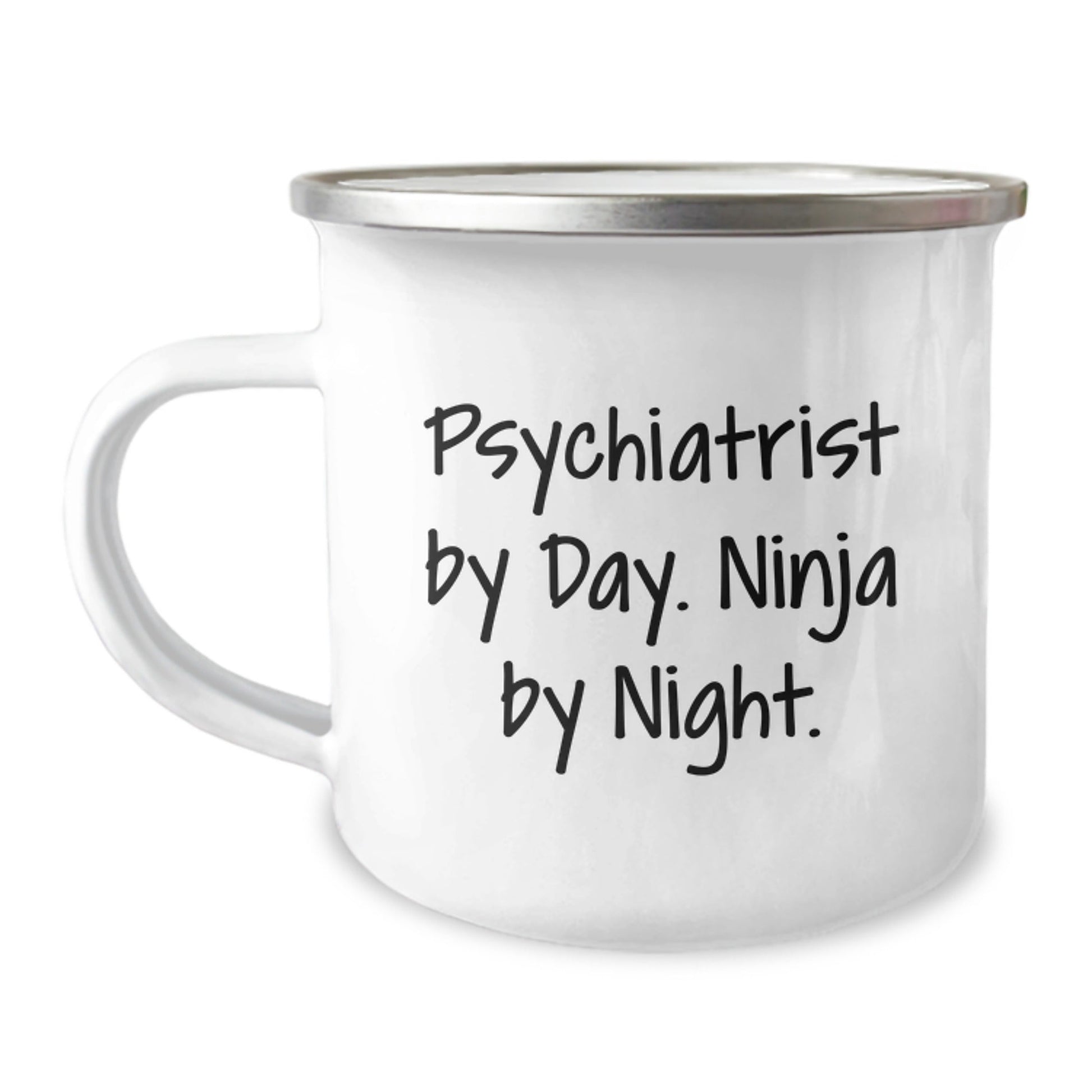 Psychiatrist Mug Gifts from Men - 'Psychiatrist By Day. Ninja By Night.' Funny Birthday Unique Gifts for Psychiatrist - Victory Thru Vision