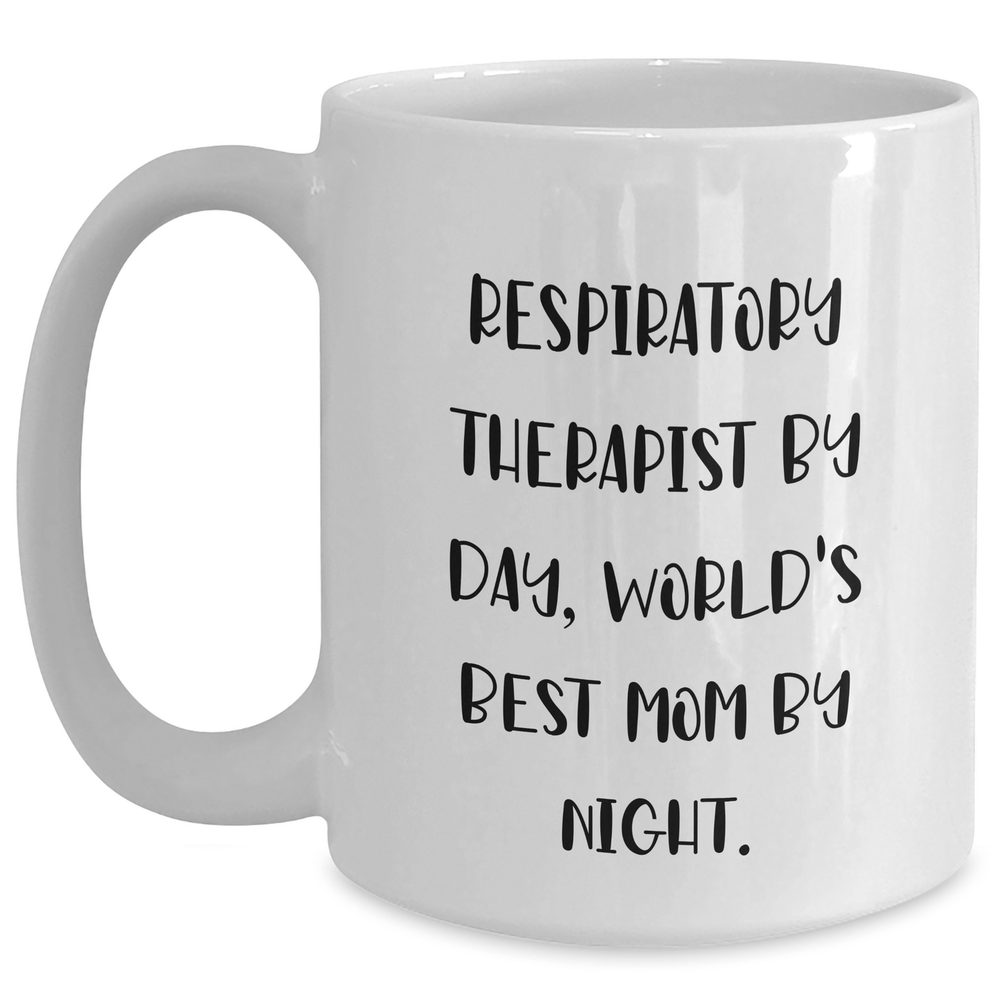 Respiratory Therapist Humor White Coffee Mug, Funny Gifts for Dad, Gifts from Men to Respiratory Therapist, Unique Father's Day Unique Gifts, Respiratory Therapist Mugs - Victory Thru Vision