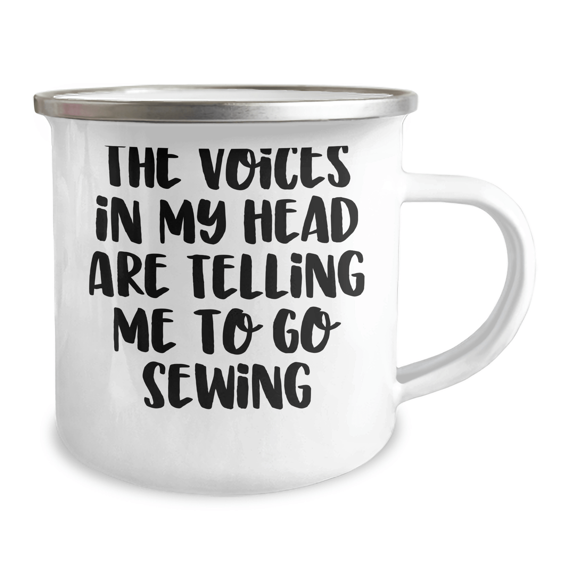 Sewing Inspiration Gifts for Men - Camping Mug with Funny Quote for Graduation from Friends - Victory Thru Vision