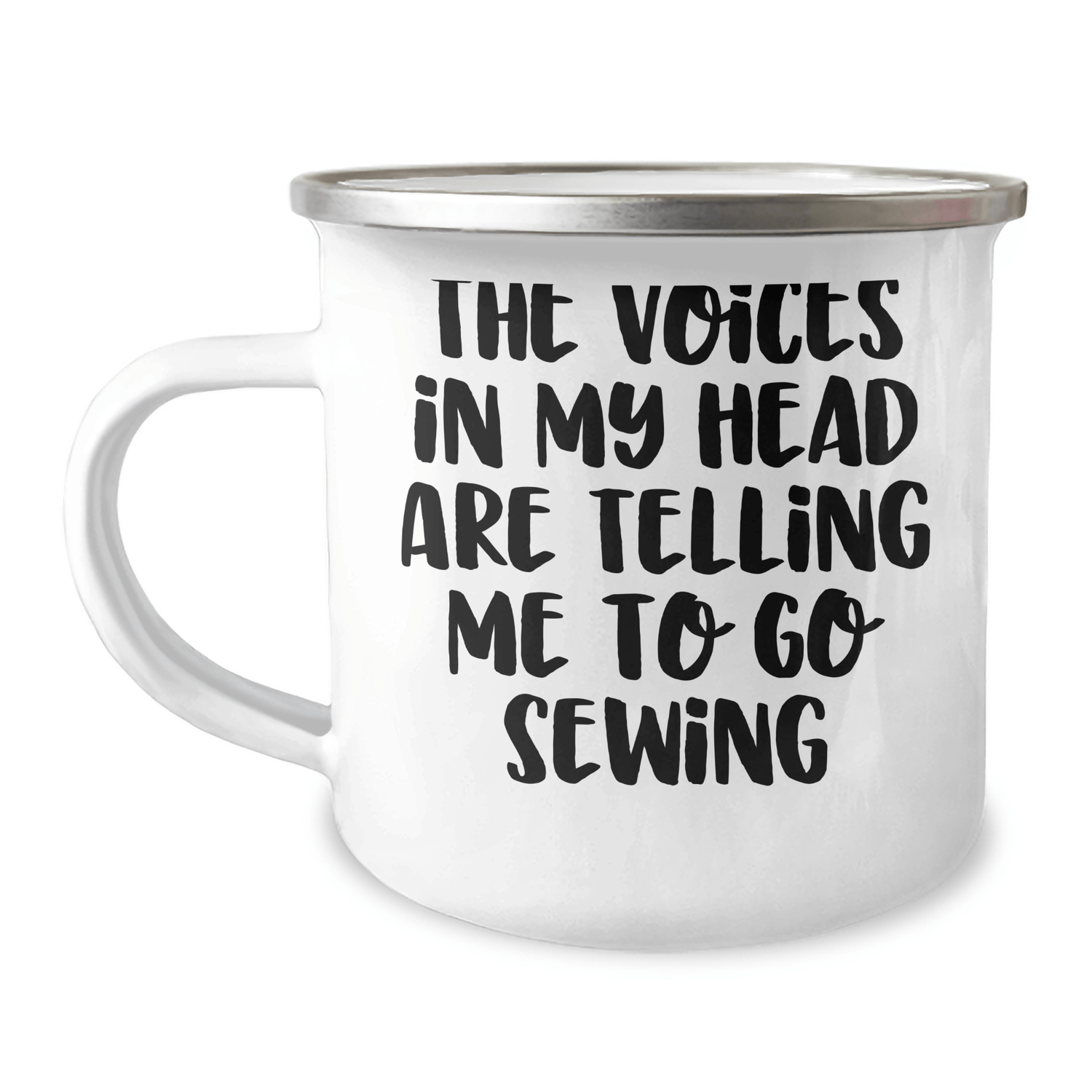 Sewing Inspiration Gifts for Men - Camping Mug with Funny Quote for Graduation from Friends - Victory Thru Vision