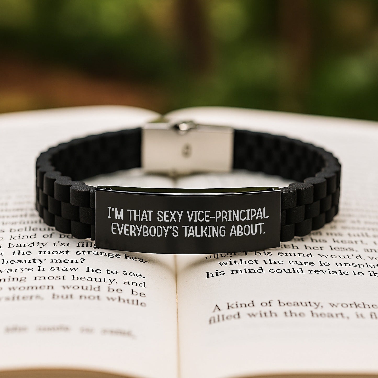 Sexy Vice - Principal Gifts from Friends for Graduation Unique Gifts - I'm That Sexy Vice - principal Everybody's Talking About. Glide lock Clasp Bracelet - Victory Thru Vision