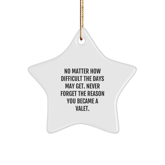 Valet Star Ornament Gifts from Friends for Christmas Inspiration - Image 1
