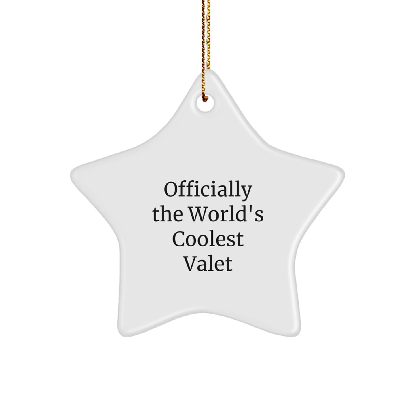 Funny Valet Gifts from Men - Officially The World's Coolest Valet Christmas Unique Gifts for Valet - Image 1
