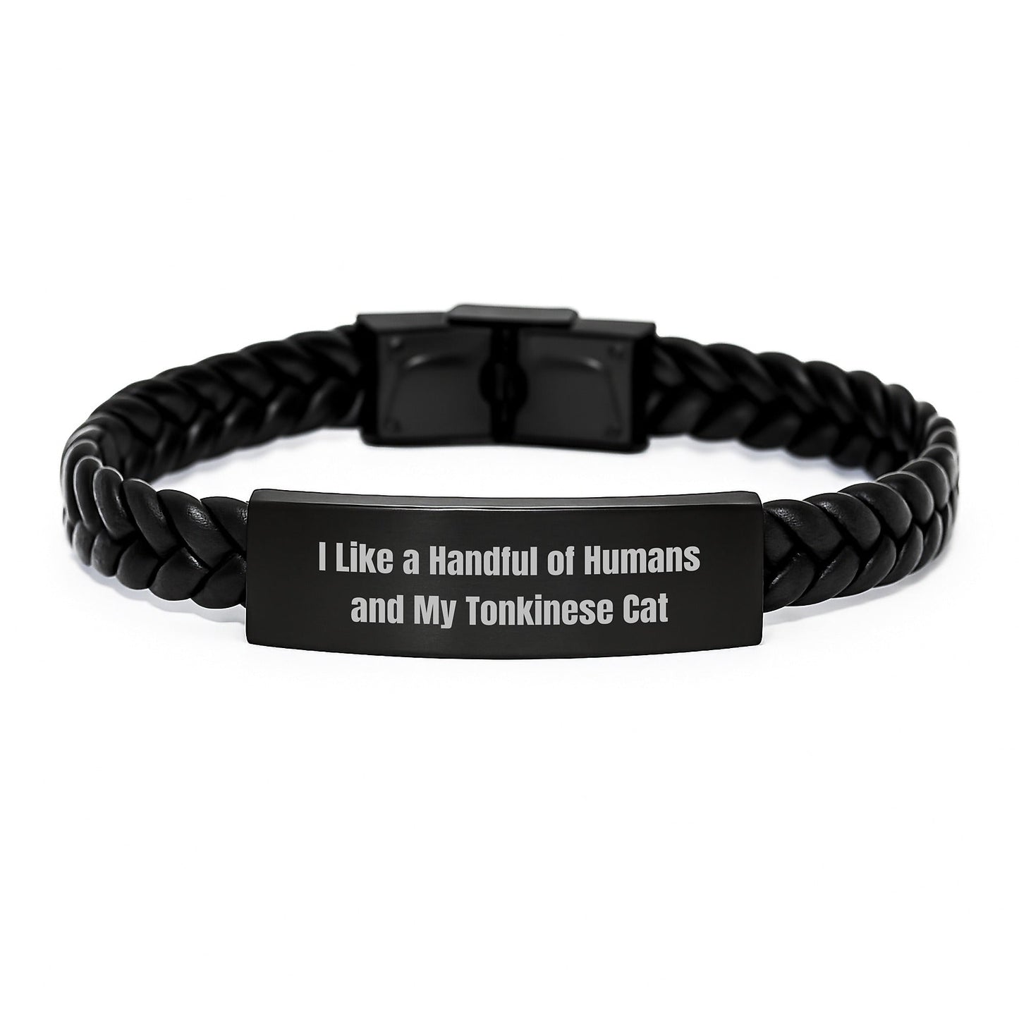 Tonkinese Cat Lovers Funny Gift Interlaced Leather Graduation Jewelry for Humans Gifts from Friends to Family - Victory Thru Vision