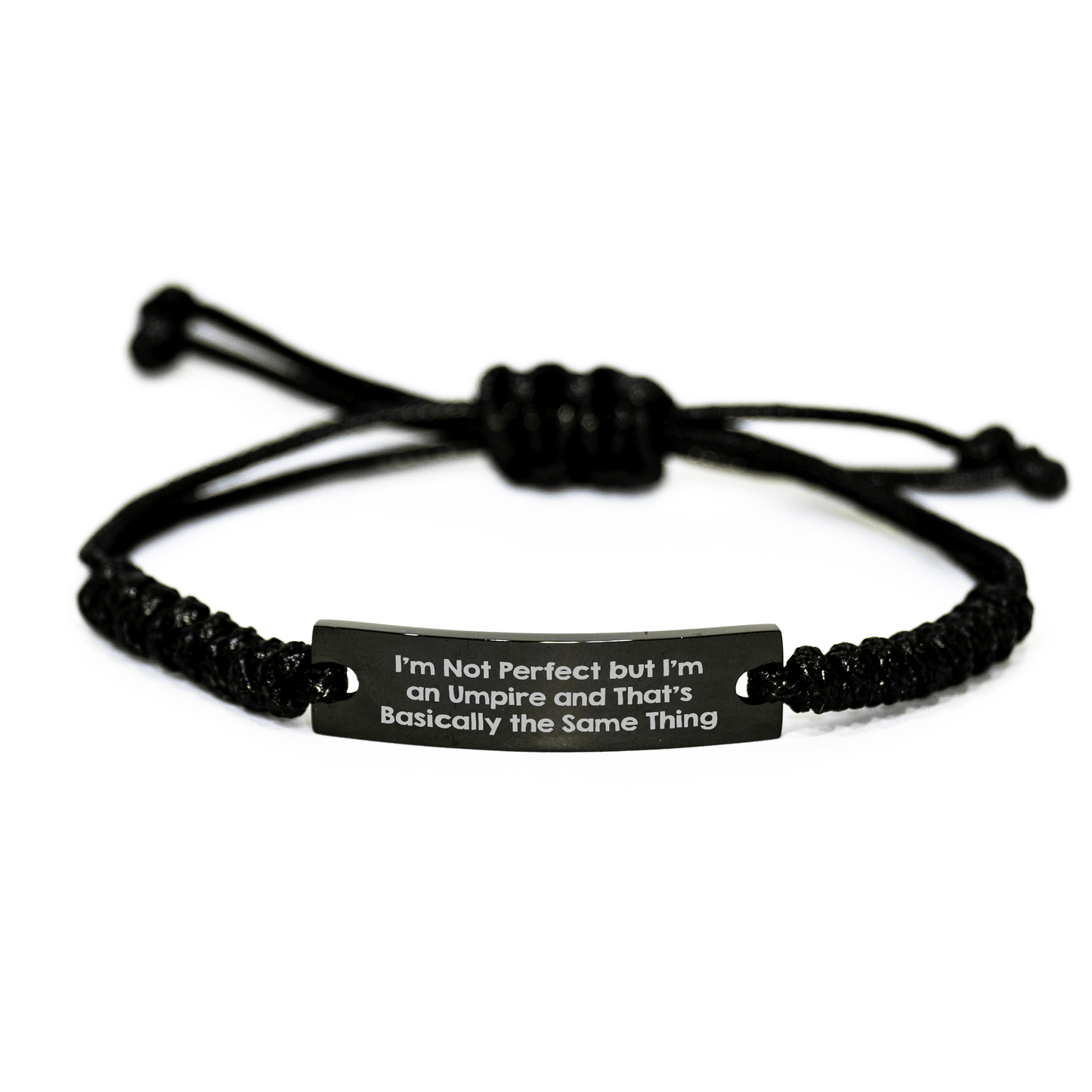 Umpire Gifts Funny Quote Rope Bracelet Gifts from Friends for Umpire Graduation Unique Gifts - Victory Thru Vision