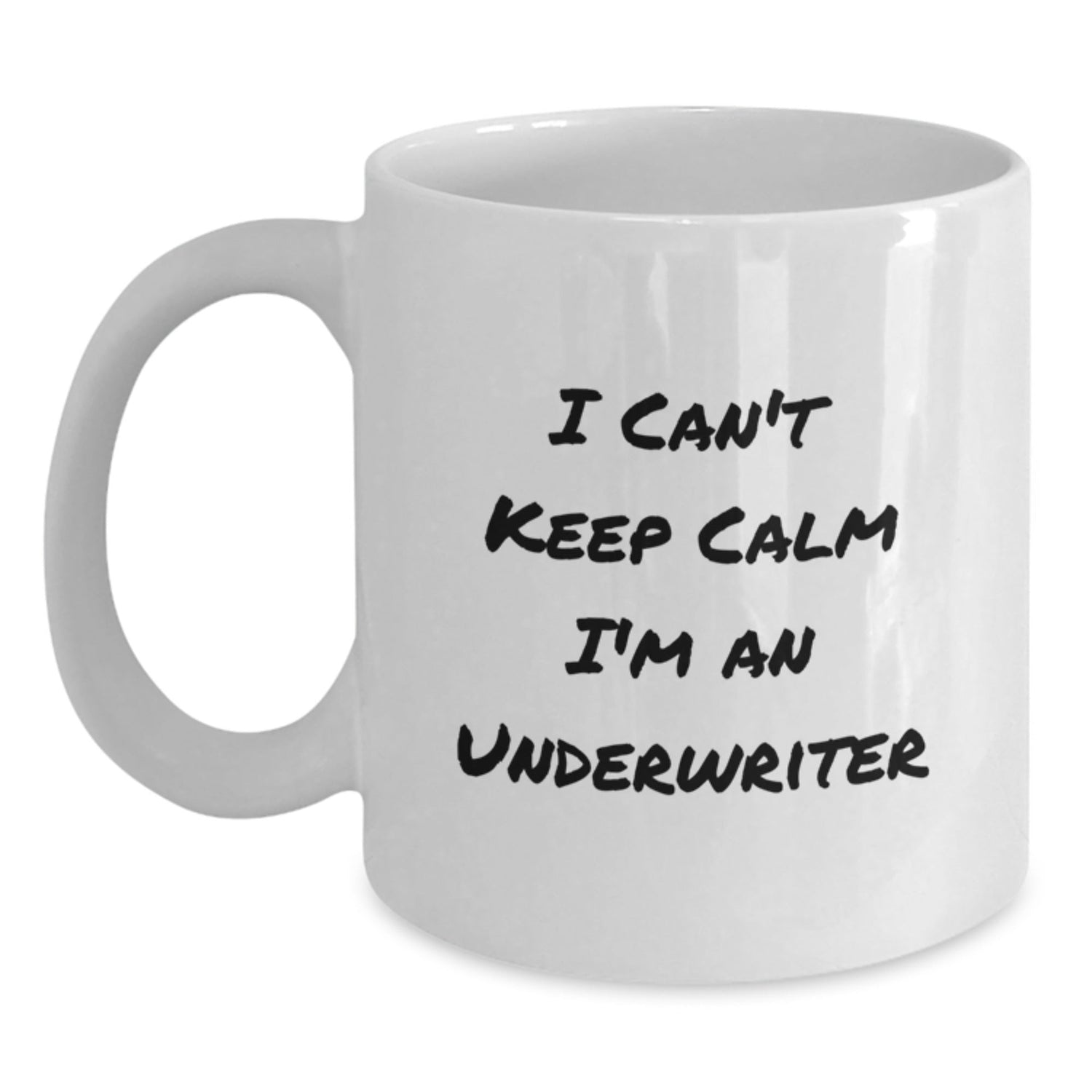 Underwriter Gifts Funny Quote White Coffee Mugs for Graduation from Friends, Gifts for Underwriter Men, Women, Family - Victory Thru Vision