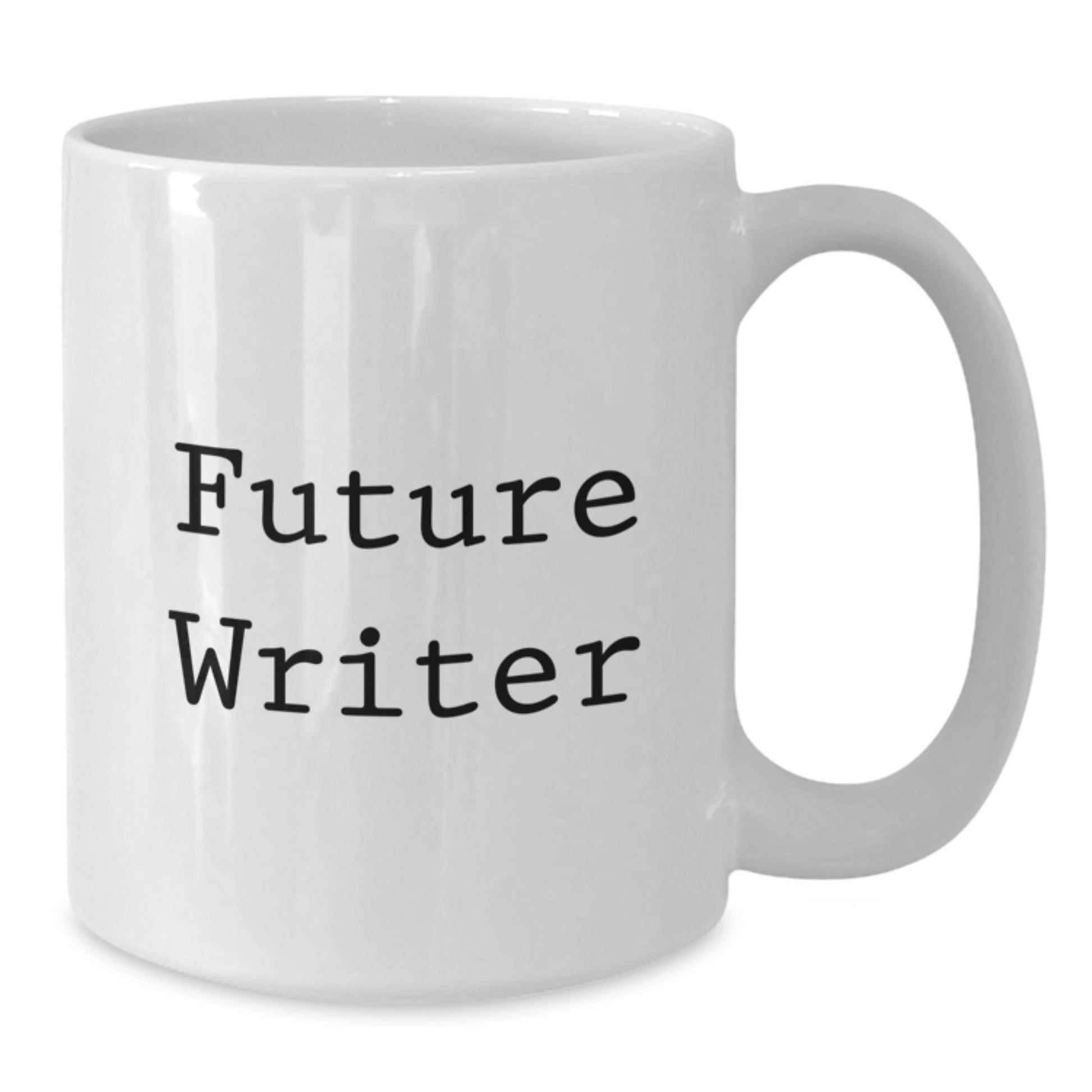 Writer Funny Graduation Gifts, Funny Quote White Coffee Mug, Gifts from Family, Gifts for Writer - Victory Thru Vision